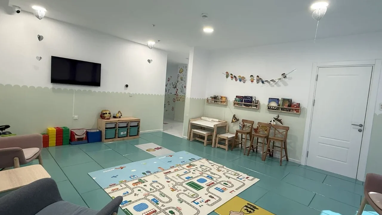 Özel Ev Diş Ağız ve Diş Sağlığı Merkezi çocuk kliniği oyun ve bekleme alanı